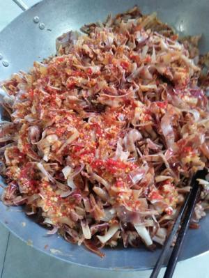 Mực rim nhà làm