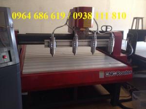 Máy đục gỗ 4 đầu, máy khắc gỗ 4 đầu giá rẻ tại kiên giang