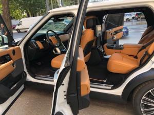 Bán LandRover Range Rover Autobio LWB Model 2019 ,5 chỗ, màu trắng,nội thất nâu, nhập Mỹ, giá tốt.