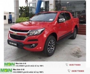 Chevrolet COLORADO nhập khẩu Thái Lan- giá tốt nhất giảm tới 30tr vay 100% với lãi suất ưu đãi