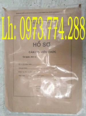 Bán bộ hồ sơ cán bộ viên chức nhiều mẫu khác nhau