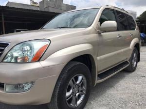 Đổi xe mới bán lexus Gx470, sx 2008, số tự động, màu vàng cát