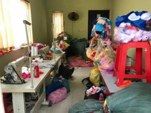 Xưởng may thú nhồi bông - xưởng sản xuất thú nhồi bông TPHCM