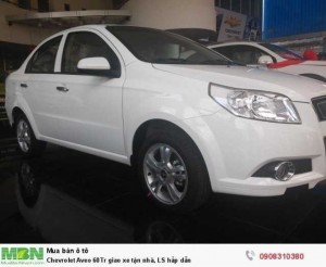 Chevrolet Aveo 60Tr giao xe tận nhà, LS hấp dẫn