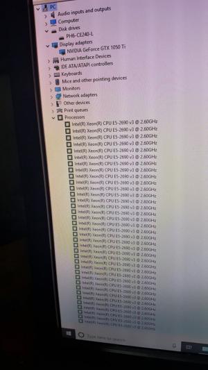 Workstation Dual E5-2690v3 48cpu, 64gb ddr4, ssd240, GTX 1050ti 4GB