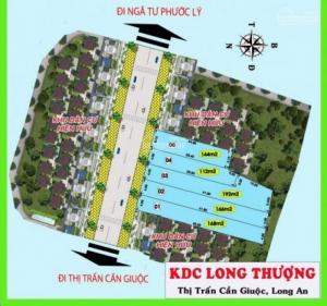 Chỉ còn 4 lô mặt tiền đường ĐT 835B ngay chợ Long Thượng đã có sổ