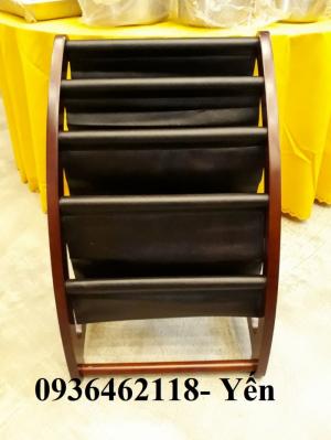 Giá Để Sách Báo Tạp Chí, Kệ Để Báo Bằng Gỗ Giá Rẻ