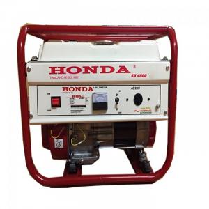 Máy phát điện honda SH 4500C 3kw_giật tay_mẫu trắng