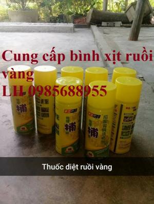 Cung cấp bình xịt ruồi vàng, thuốc diệt ruồi vàng