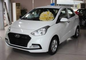 Bán Xe Hyundai Grand i10 AT bản Sedan 2018 Màu Trắng - 415 Triệu Mới 100% - Giao xe ngay