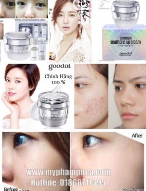 Kem Ốc Sên Goodal Premium Snail Tone Up Cream
