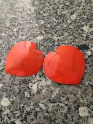 vỏ sò trái tim (cặp)