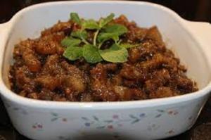 Thịt Ba Rọi Xào Mắm Ruốc