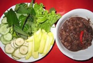 Thịt Ba Rọi Xào Mắm Ruốc