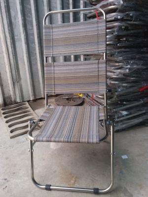 Giá tốt....cho ghế xếp inox câu cá lưng cao và thấp
