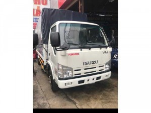 xe tải isuzu 1,9 Tấn Thùng mui bạt 6,2 m ráp ráp tại Việt Nam!