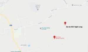 Bản đồ vị trí dự án KDC Ngân Long