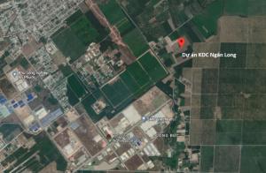 Hình ảnh vệ tinh vị trí dự án KDC Ngân Long