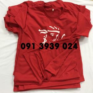 Xưởng áo thun, áo thun prudential, áo thun in thêu logo theo yêu cầu, áo thun giá rẻ