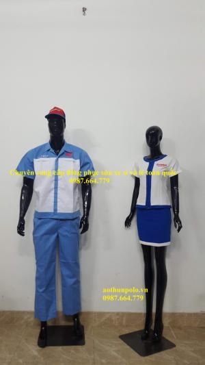 Đồng phục bảo hộ lao đông, in thêu theo yêu cầu giá tốt nhất trên toàn quốc