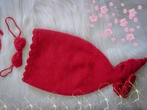 Đồ len handmade nàng tiên cá cho bé