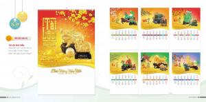 Chuyên cung cấp lịch treo tường 7 tờ lò xo cao cấp giá siêu rẻ