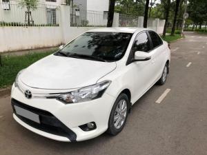 Toyota Vios 2016 Trắng số sàn xe ít đi như mới