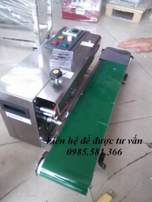 máy hàn miệng túi liên tục inox fr900