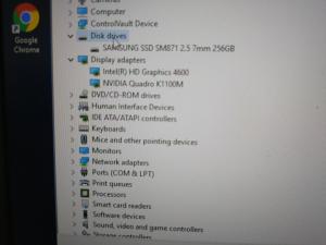 Laptop dell m4800 ssd 256gb dòng máy trạm