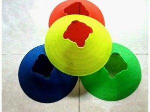 Lô 40 nấm tập chiến thuật thể thao 4 màu