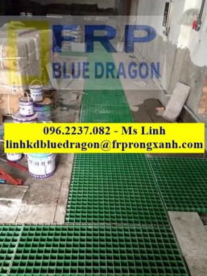 Tấm sàn FRP Grating kháng hóa chất, không sét rỉ - Giải pháp mới cho ngành xây dựng công nghiệp hiện nay