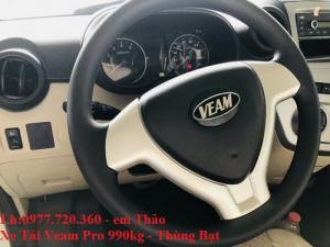 Xe Veam Pro 990kg*Xe Veam 990kg-Thùng Mui Bạt