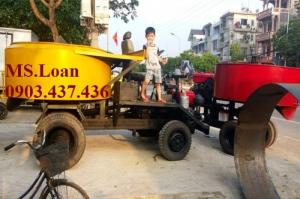 Phương Loan chuyên nhận sản xuất, cheetaoj máy trộn bê tông tự hành 6 bao 1 cầu giá rẻ tại Hà Nội, mức trộn 1 khối xi măng