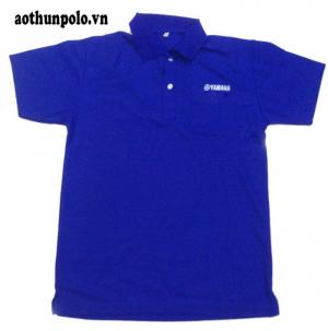 áo thun cá sấu pe 2 chiều màu xanh