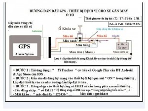 Chống trộm định vị GPS cho xe máy- ôtô