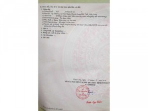 Bán Đất Tại Xã Tân Hạnh, Huyện Long Hồ, Tỉnh Vĩnh Long