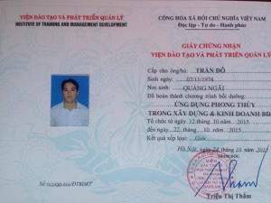 Chứng chi hành chính văn phòng