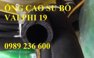 Ống cao su bố vải phi 19 (D19) dẫn khí, dẫn nước chịu nhiệt độ áp lực.
