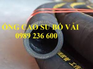 Ống cao su bố vải D32 dẫn khí, dẫn nước chịu nhiệt độ áp lực cao giá rẻ