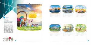 Chuyên cung cấp - in lịch treo tường 2019 giá sỉ tại Biên Hòa