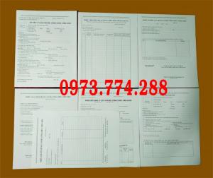 Xưởng in Mẫu hồ sơ công chức viên chức