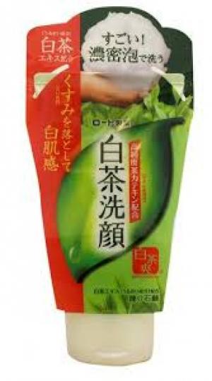 Sữa rửa mặt trà xanh Rohto Shirochasou green tea foam 120g