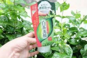 Sữa rửa mặt trà xanh Rohto Shirochasou green tea foam 120g