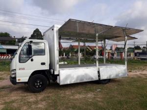 Xe tải isuzu 1t9 thùng cánh dơi, bán hàng lưu động - Trả trước 80 triệu giao luôn xe - Gọi 0978015468 (Mr Giang 24/24)