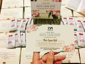 Trà Hoa Sâm Đất Zn mới giảm cân an toàn