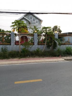 Xuất cảnh gấp, biệt thự 483m2 mặt tiền Thị Trấn Hóc Môn, siêu rẻ