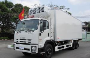 Xe tải isuzu 15 tấn thùng đông lạnh - Trả trước 200 triệu giao luôn xe - Gọi 0978015468 (Mr Giang 24/24)