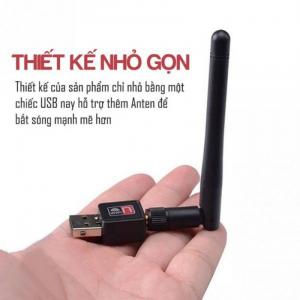 Dư 1 em USB THU WIFI 802.11 150MBPS sóng cực khỏe, giá cực yêu