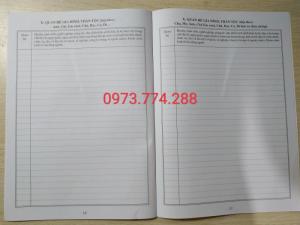 Bán mẫu hồ sơ cán bộ mẫu 2a/tctw-2008