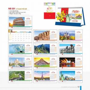 lịch để bàn giá rẽ